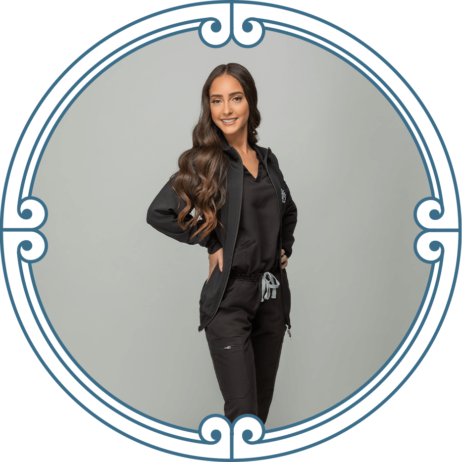 team member smiling